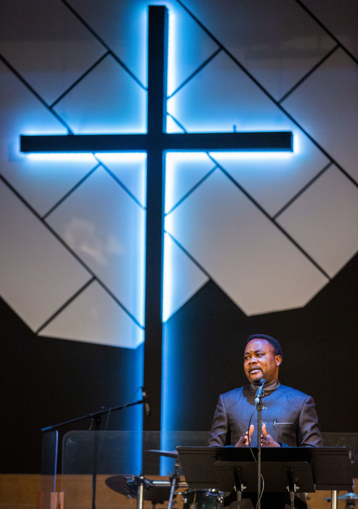 Preaching at a funeral